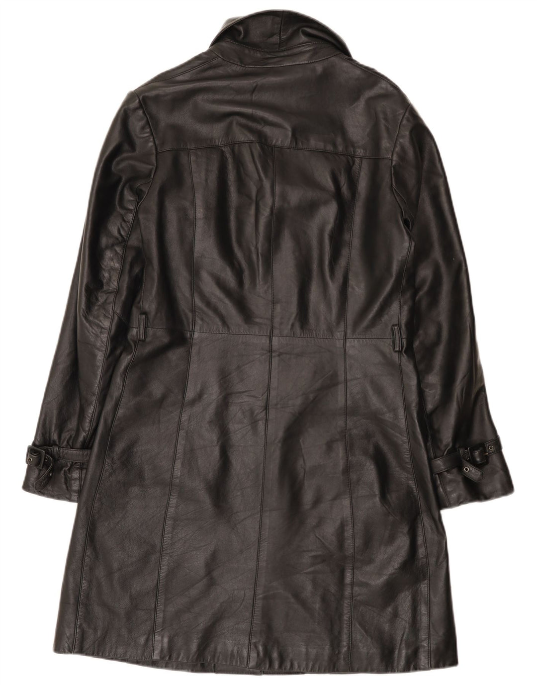 Conbipel Abrigo de cuero para mujer IT 46 Large Black