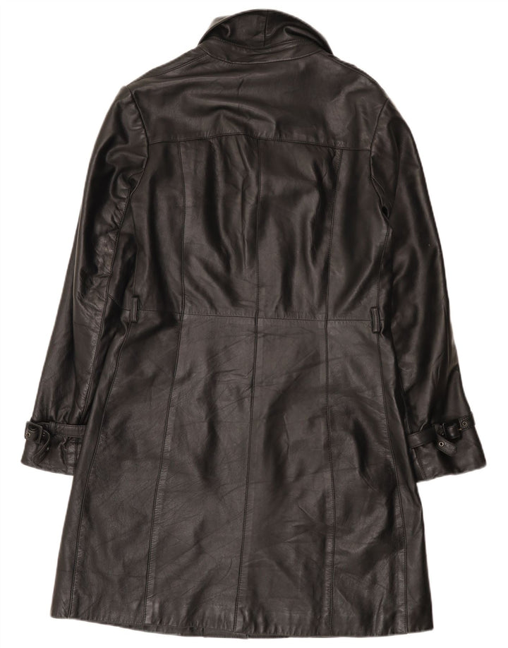 Conbipel Abrigo de cuero para mujer IT 46 Large Black