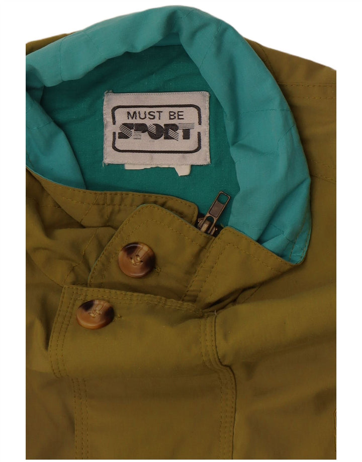 Chaqueta bomber vintage para hombre Reino Unido 42 XL Caqui