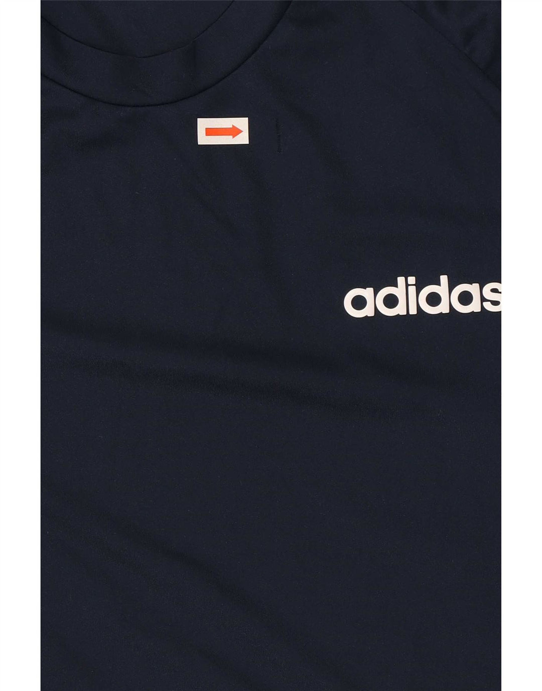 Adidas Hombre Climalite Camiseta Top Medio Azul Marino Poliéster