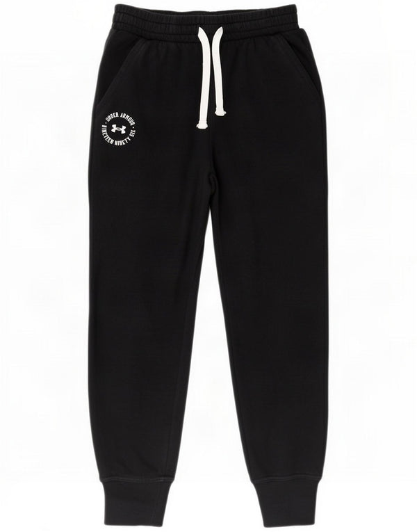 Under Armour Pantalones de chándal para hombre Joggers Small Black Cotton