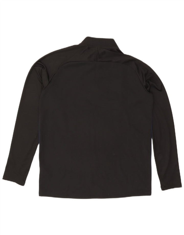 Nike Dri Fit - Chándal con cremallera y cuello para hombre, talla grande, color negro