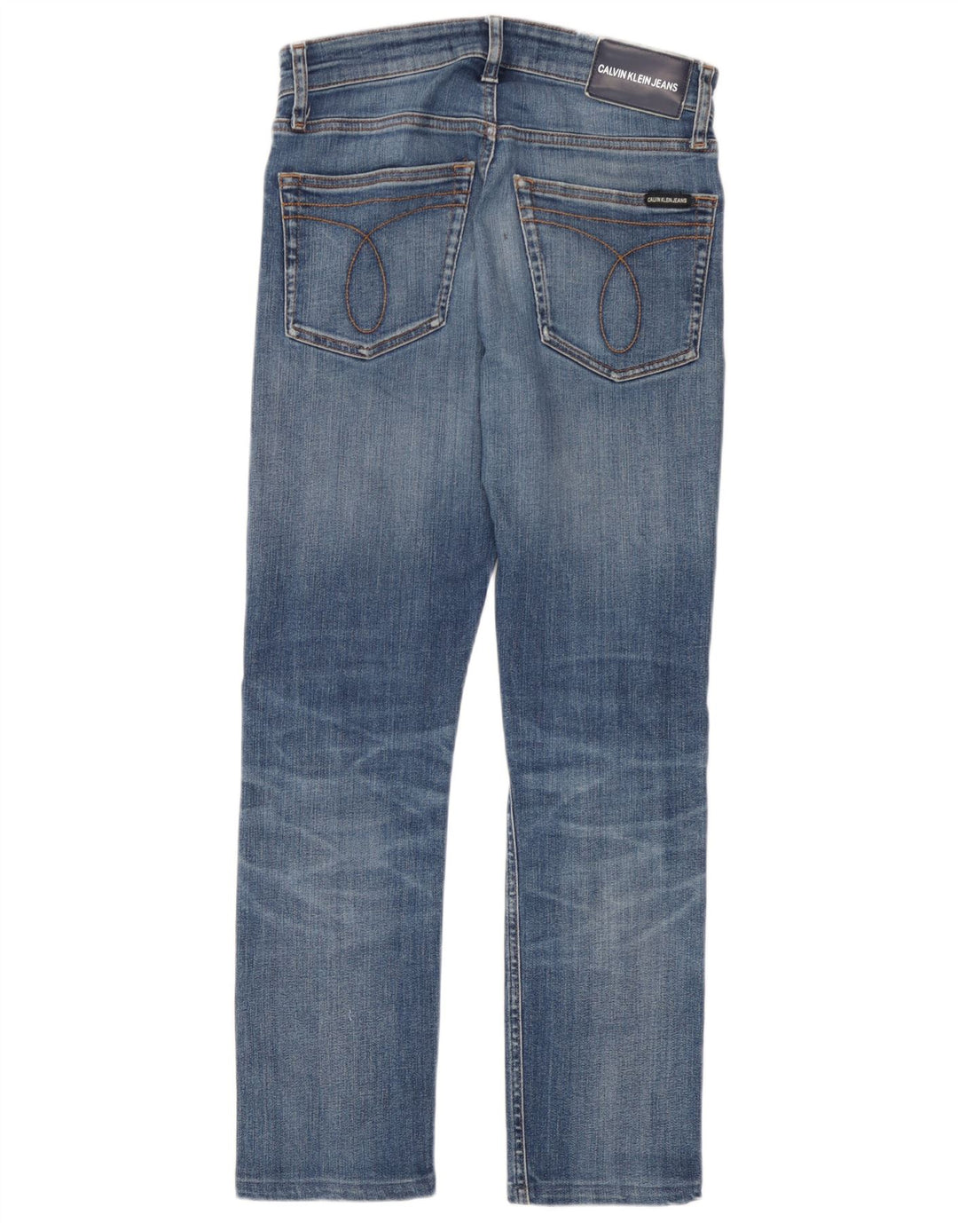 Calvin Klein Jeans ajustados para hombre W28 L27 Algodón azul