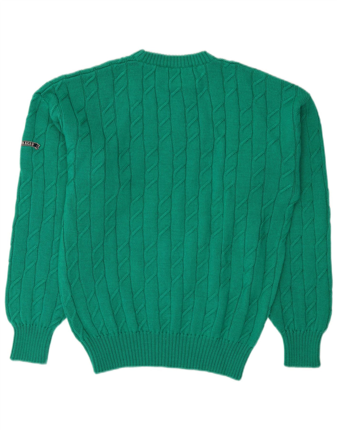 Ouragan Jersey De Cuello Redondo Para Hombre Jersey De Lana Nueva Verde Pequeño