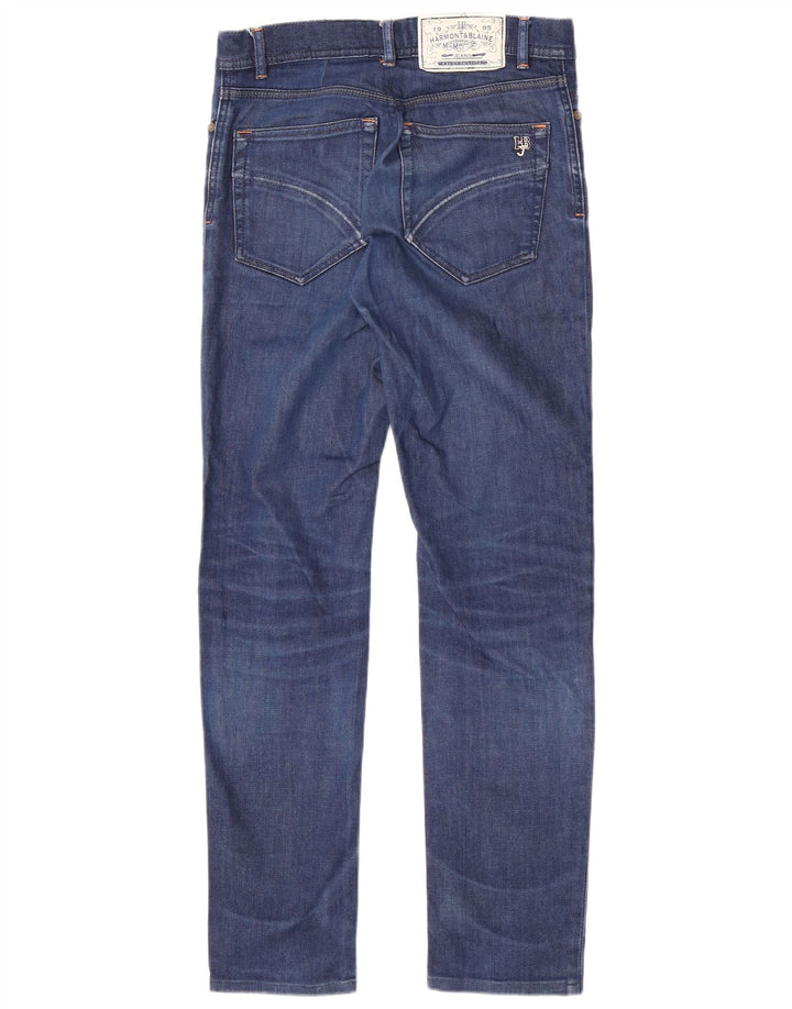 Harmont & Blaine Vaqueros ajustados para hombre W30 L32 Algodón azul
