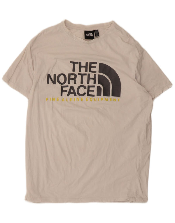 The North Face Camiseta gráfica para hombre Top 2XL Algodón blanco