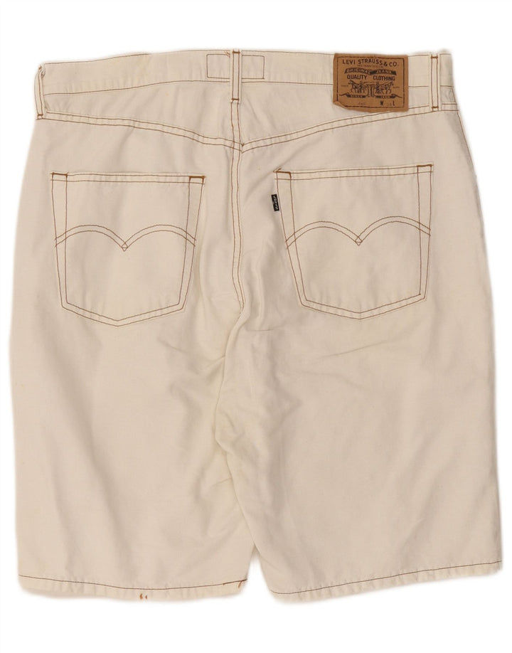Levi's Shorts casuales para hombre W36 Large Off White