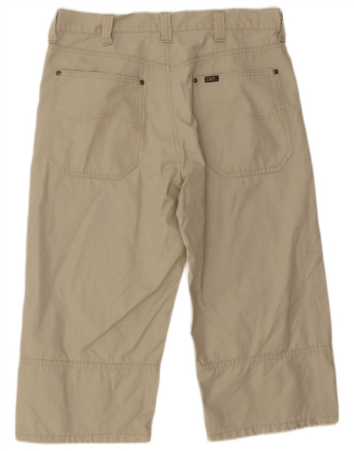 Bermudas Lee Hombre W32 Algodón Beige Medio