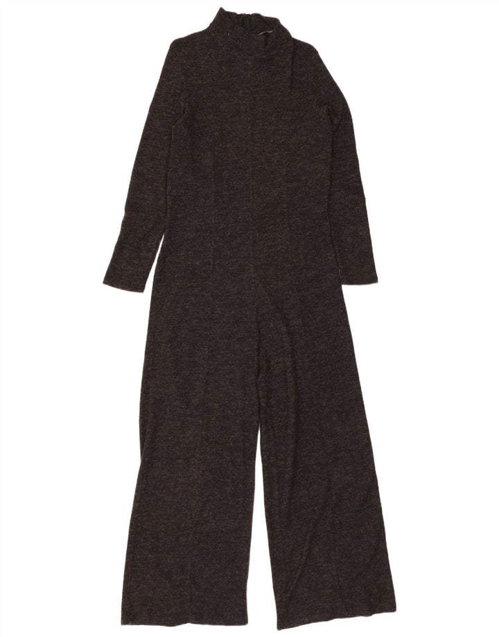Zara Mujer Mono Manga 3/4 UK 8 Small Gris