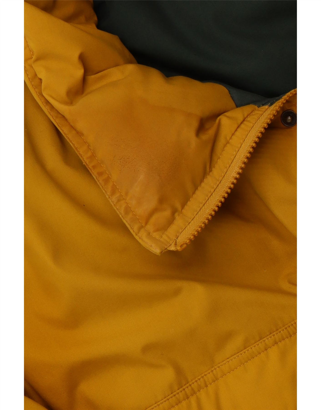 Edelweiss Chaqueta acolchada con capucha para hombre Reino Unido 40 Poliéster amarillo grande