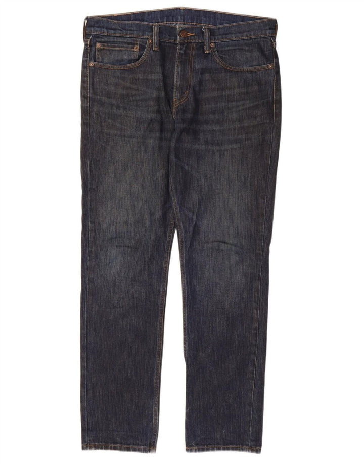 Levi's Hombre 511 Slim Jeans W34 L32 Algodón Azul Marino