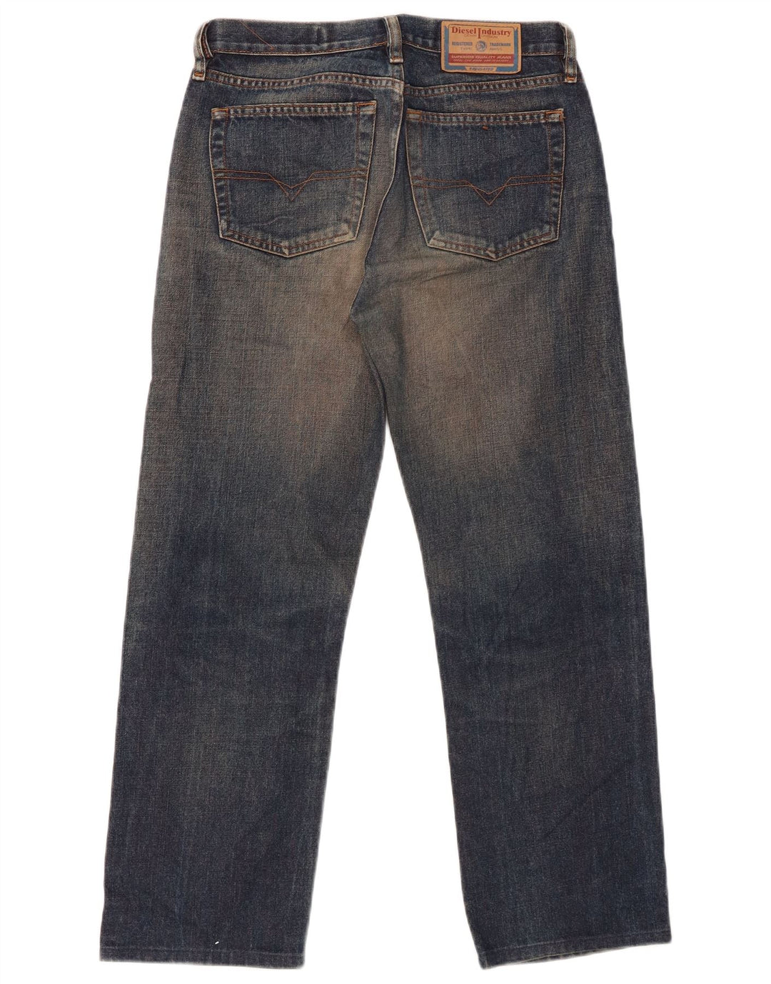 DIESEL Vaqueros recortados para hombre W28 L25 Algodón azul