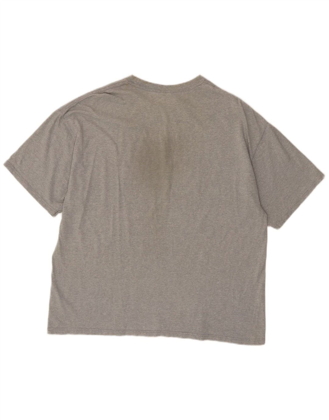 CHAMPION Camiseta para hombre Top grande de algodón moteado gris