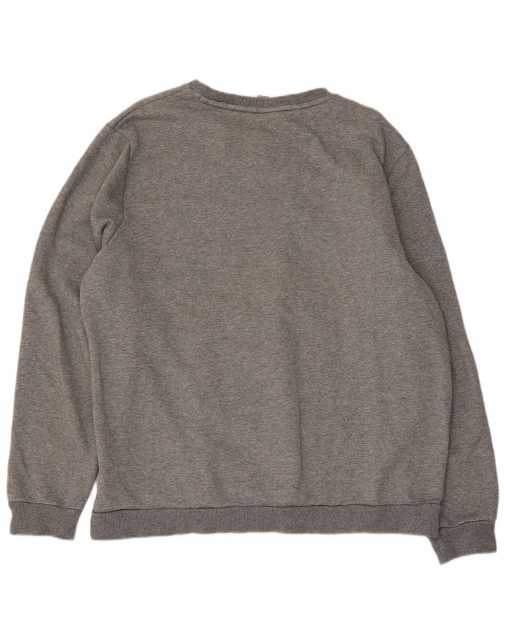 Sudadera Puma Hombre Jumper XL Algodón Moteado Gris