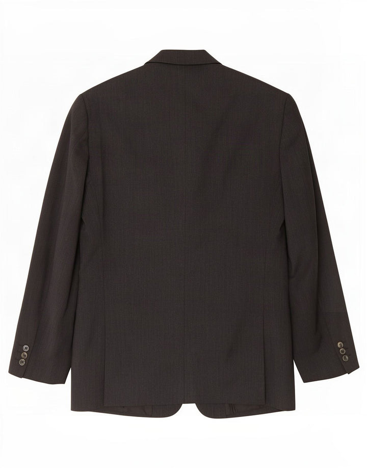Dolce & Gabbana Chaqueta tipo blazer Ittierre de 3 botones para hombre IT 50 Lana gris grande