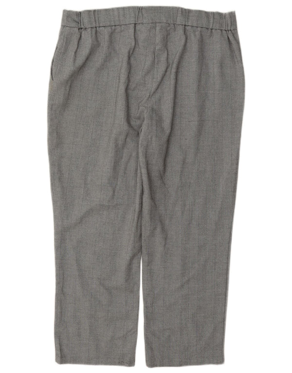 Marks & Spencer Pantalones cortos para mujer UK 40 Large W34 L24 Poliéster gris