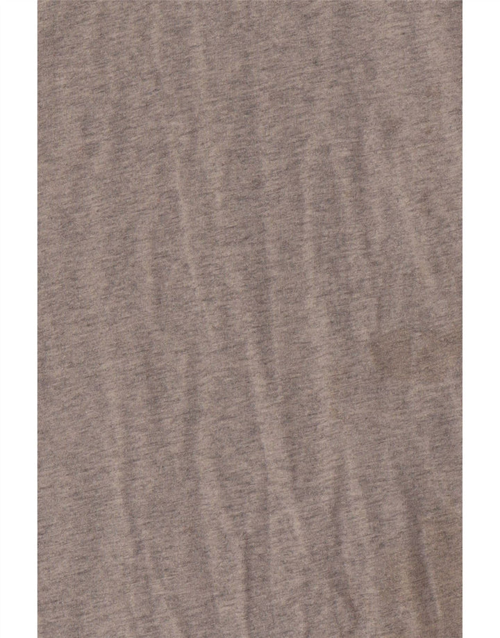 Tommy Hilfiger Camiseta con gráfico de ajuste regular para hombre Top de algodón gris medio
