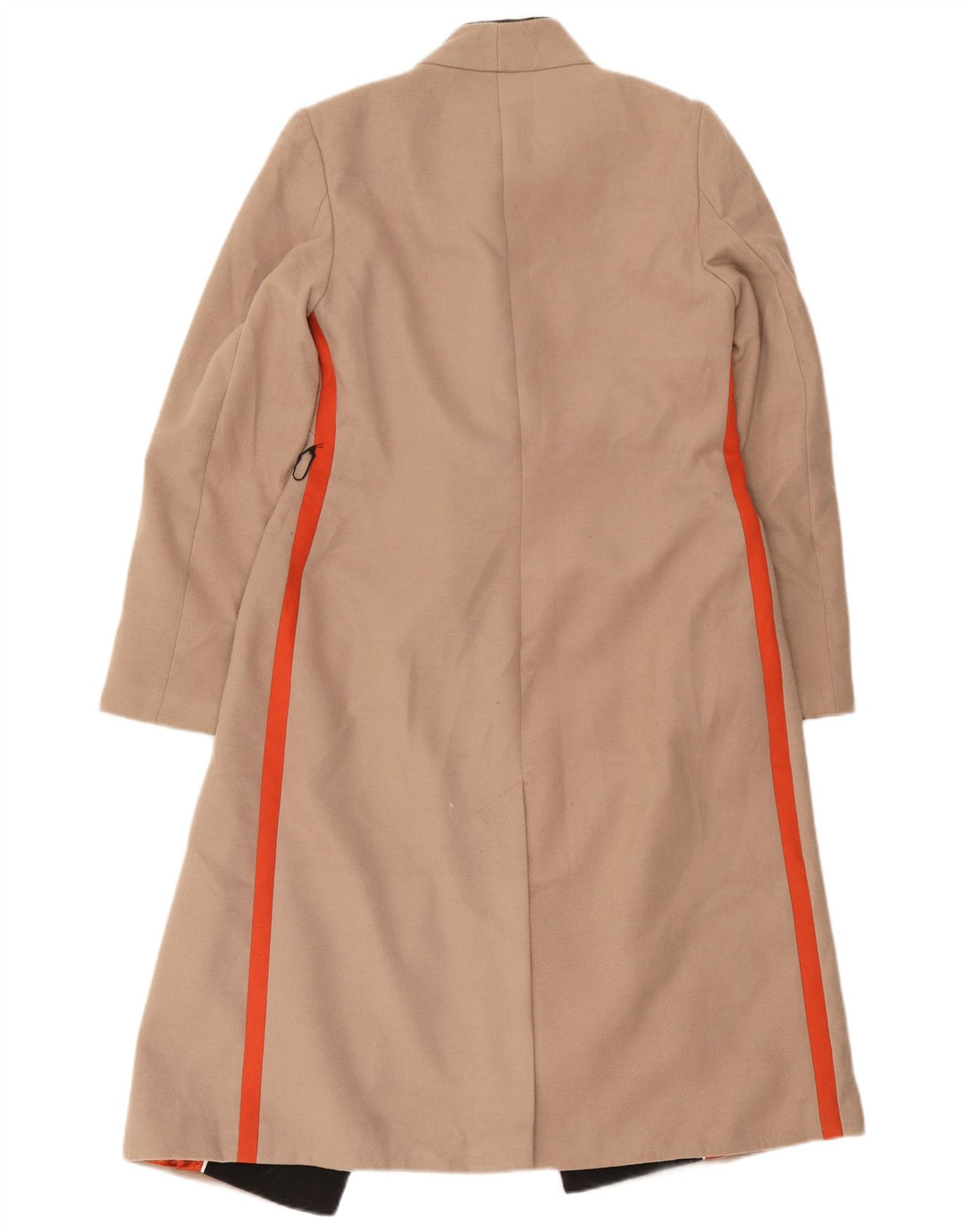 Marks & Spencer Abrigo abierto para mujer UK 8 Small Beige Colorblock Poliéster