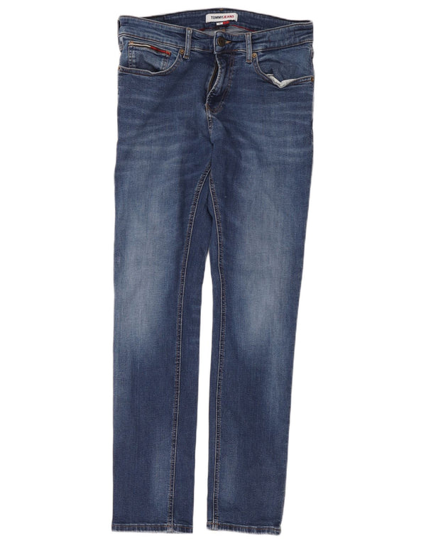 Tommy Hilfiger Vaqueros ajustados para hombre W32 L32 Algodón azul