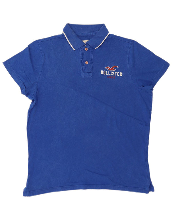 Polo Hollister Hombre XL Algodón Azul