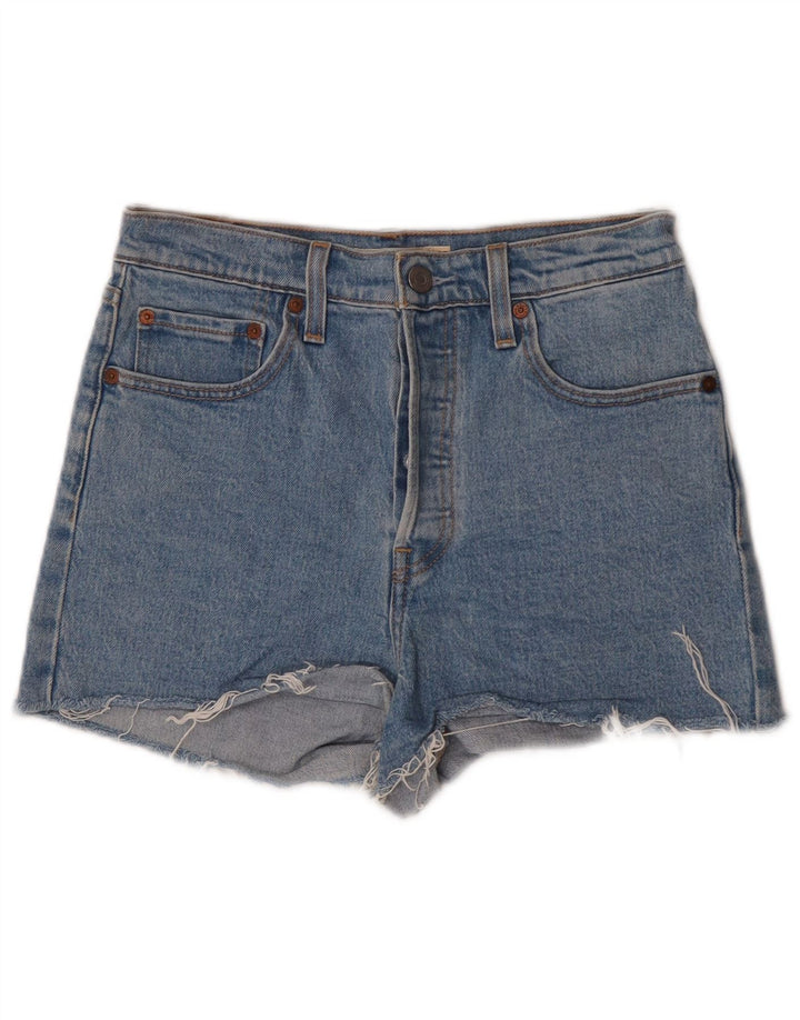 Shorts Levi's Mujer W28 Algodón Azul Medio