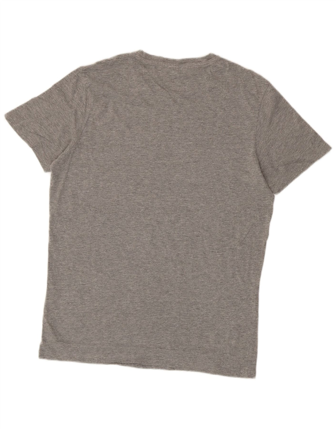 Jack & Jones Hombre Core Graphic Camiseta Top Algodón Gris Medio