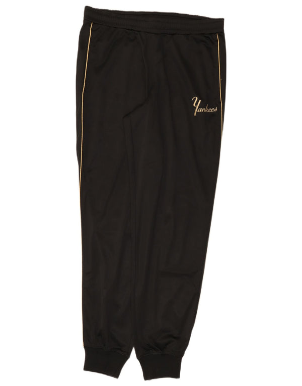 Majestic Mens New York Yankees Chándal Pantalones Joggers Pequeño Negro