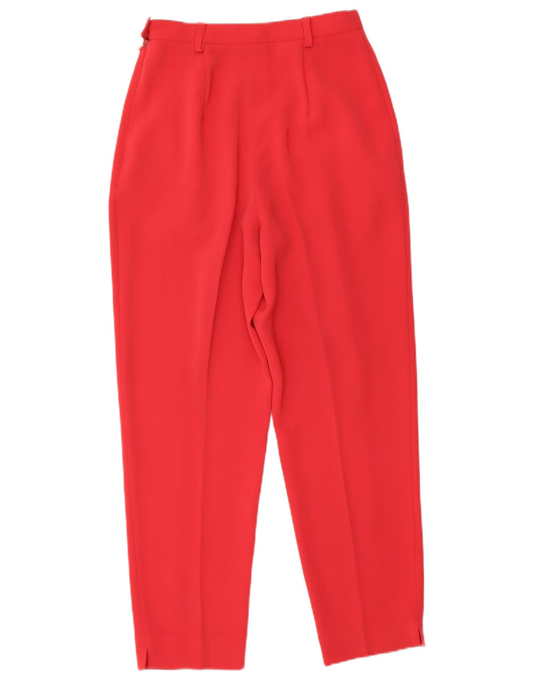 CACHAREL Pantalones cortos con cintura alta para mujer UK 8 Small W24 L25 Rojo
