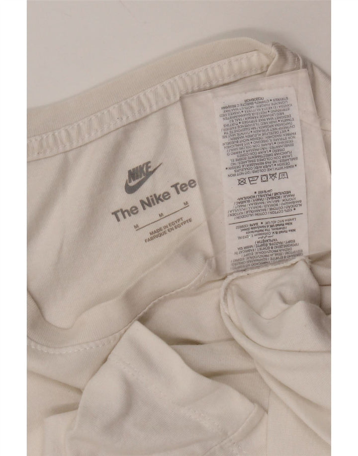 Camiseta Nike Hombre Top Medium Blanco Algodón