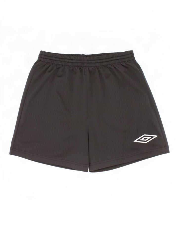 Umbro Pantalones cortos deportivos para niños 9-10 años Mediano Negro