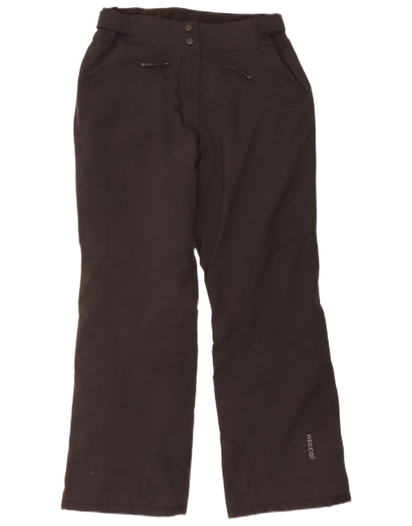 Pantalones de esquí para mujer Mountain Warehouse UK 40 Mediano Poliéster negro