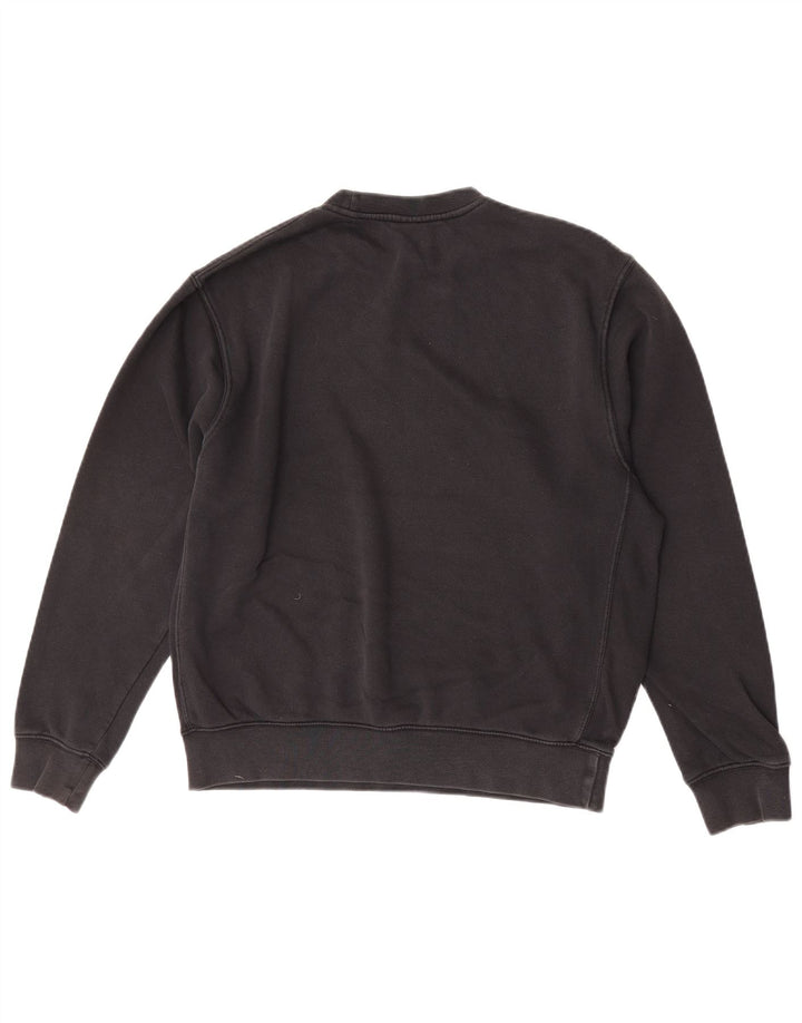 Nike - Sudadera con gráfico para hombre, talla pequeña, algodón negro