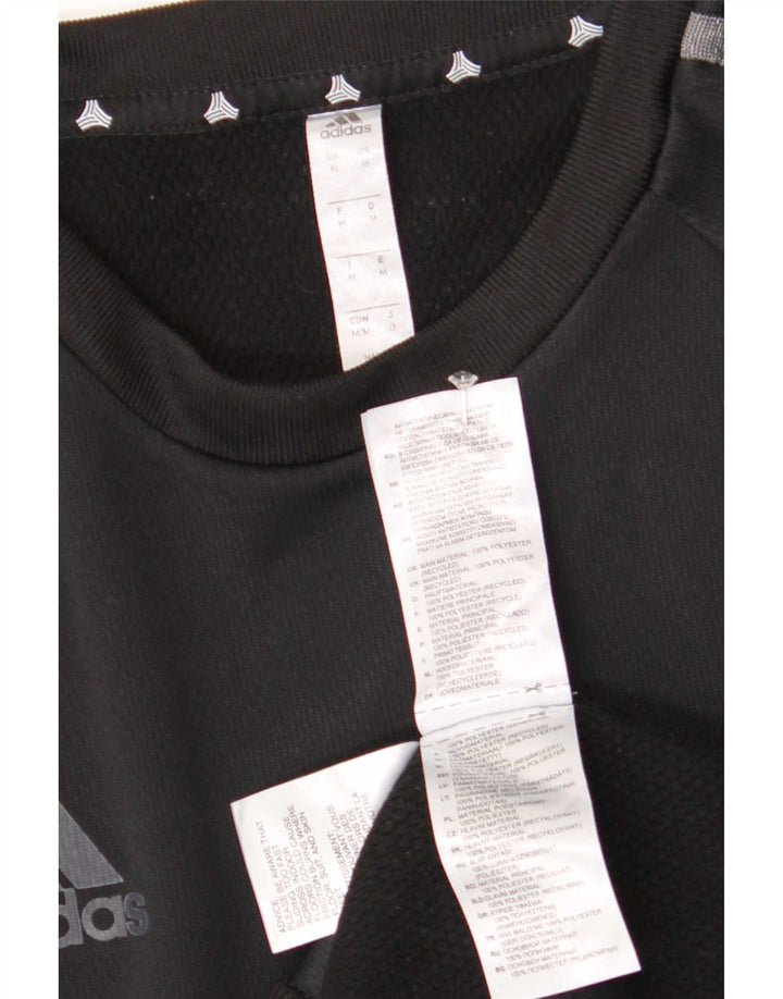 Adidas Hombre Graphic Sudadera Jumper Medium Negro Poliéster