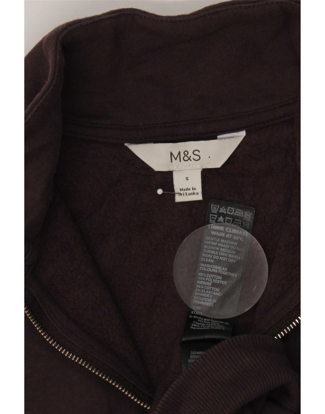 Marks & Spencer - Sudadera extragrande para mujer, talla 10, color morado