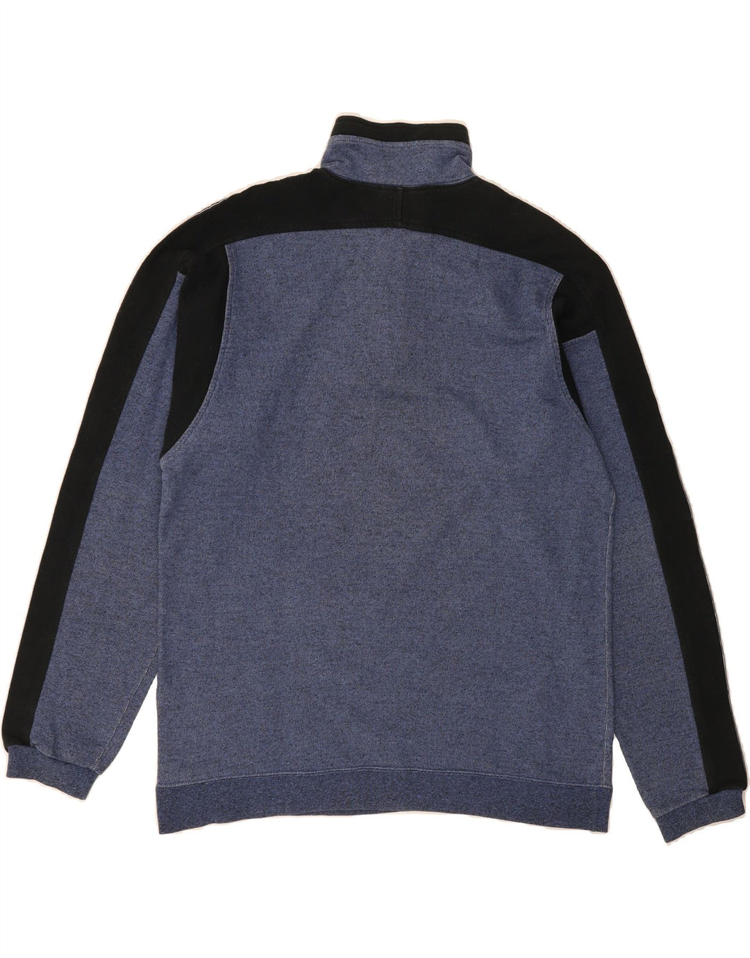 CHAMPION Mens Apparel Graphic Sweatshirt Jumper Large Blue Colourblock Vintage Champion and Second-Hand Champion from Messina Hembry 