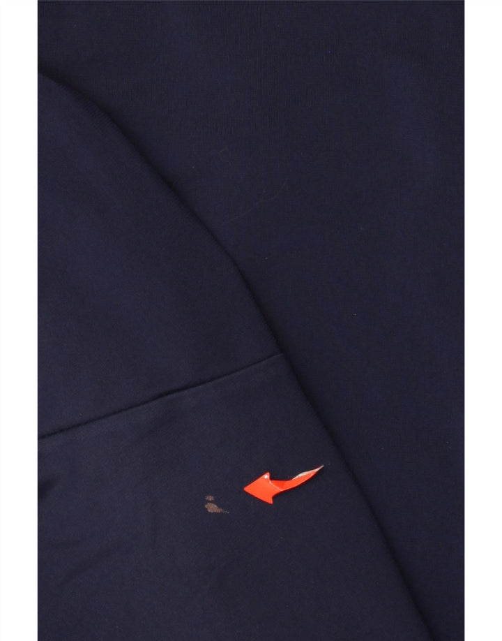 Puma Hombre Gráfico Chándal Top Chaqueta XL Azul Marino Colorblock