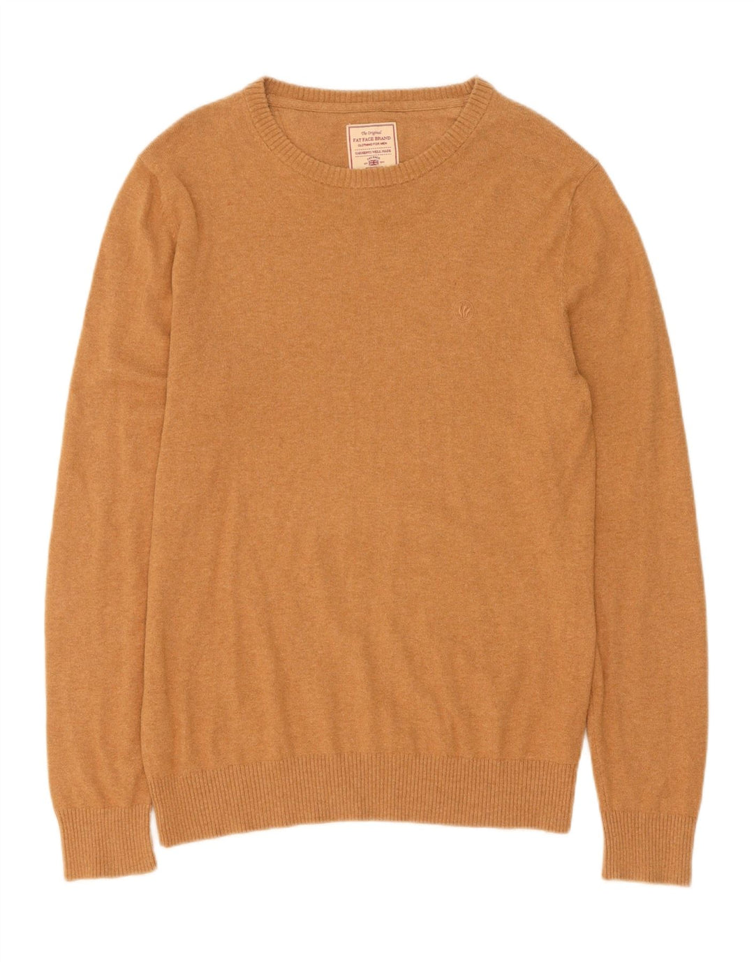 Jersey con cuello barco para hombre de Fat Face Algodón beige medio