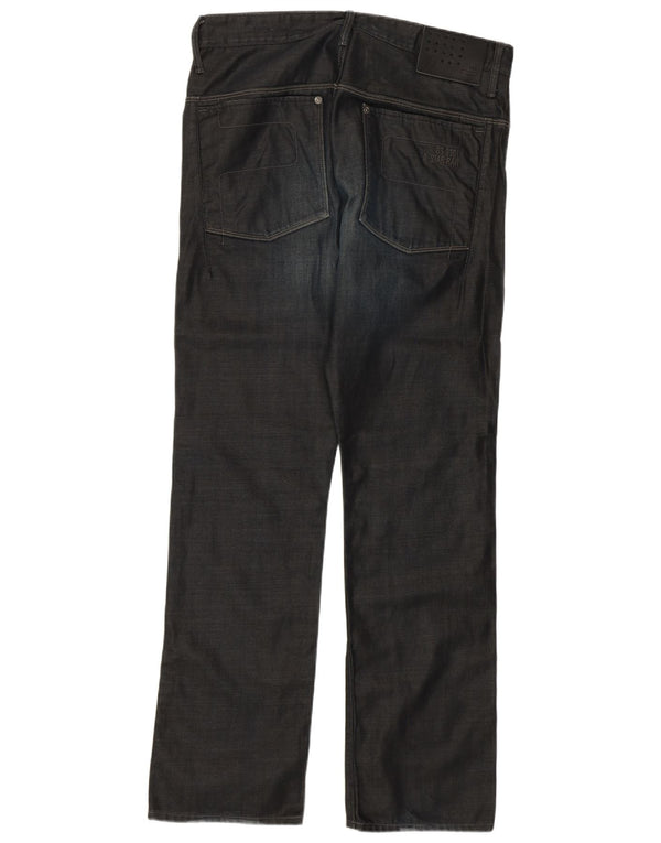 Vaqueros rectos para hombre G-Star W33 L32 Algodón azul marino