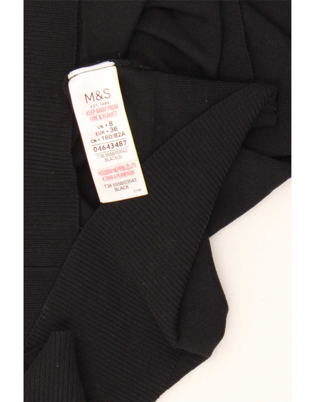 Marks & Spencer - Cárdigan extragrande para mujer, talla S, color negro