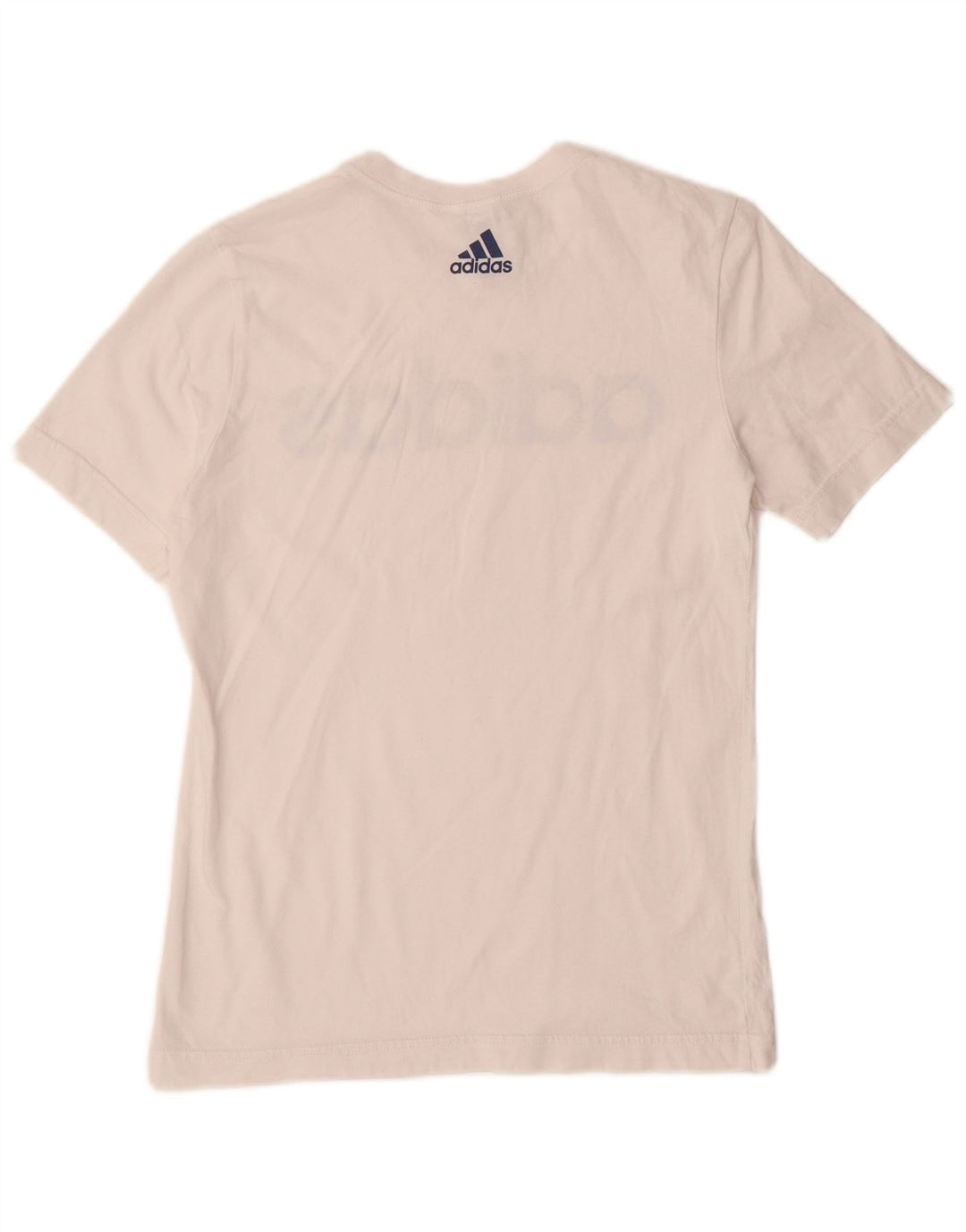 Adidas Camiseta gráfica para niño 13-14 años Blanco