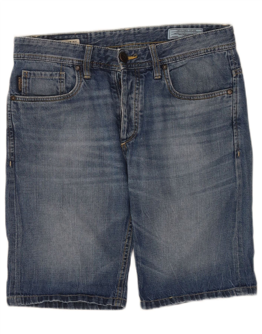 Shorts vaqueros de corte regular para hombre W32 Medium