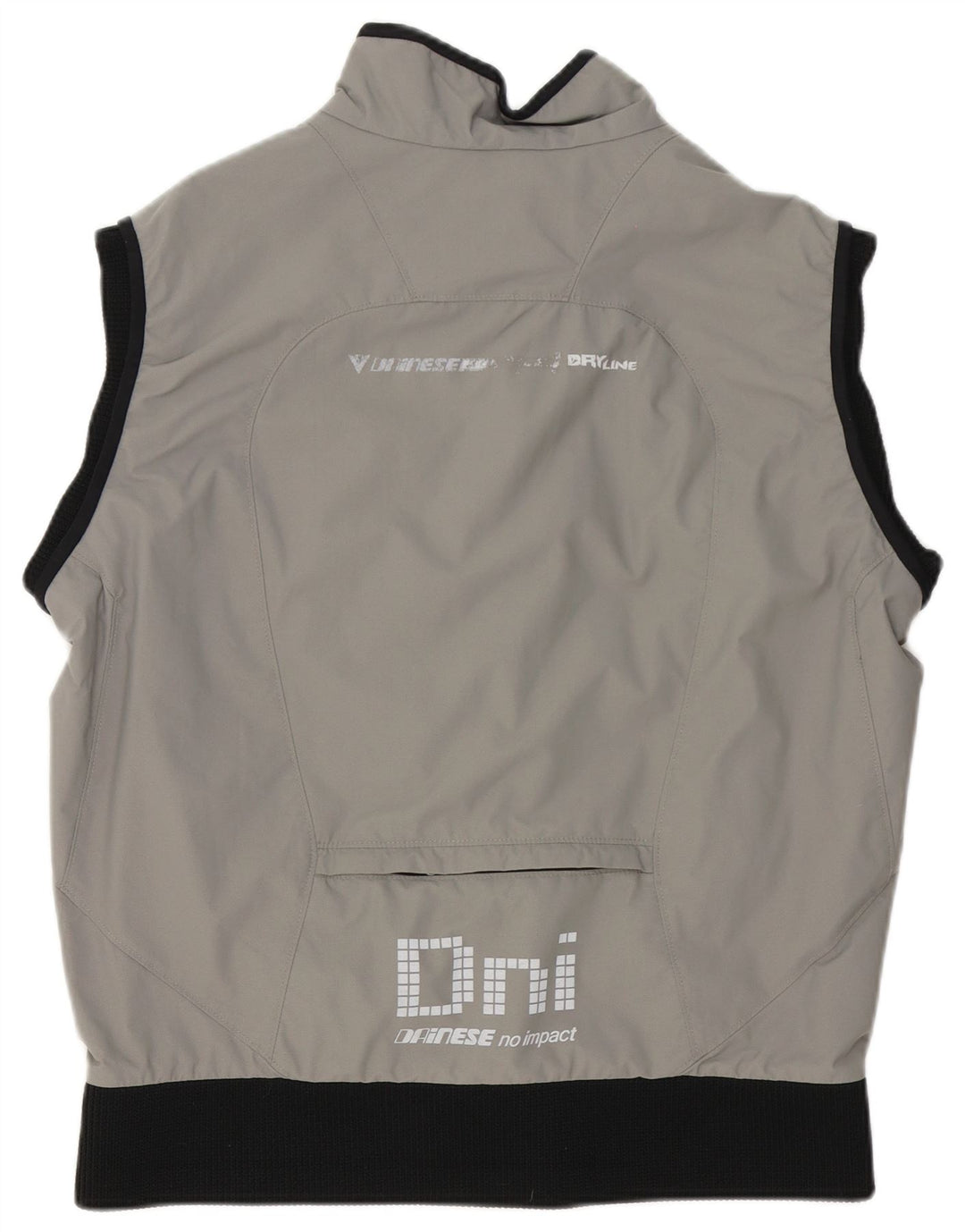 Chaleco Dainese para hombre UK 40 Large Gris Colorblock Poliéster