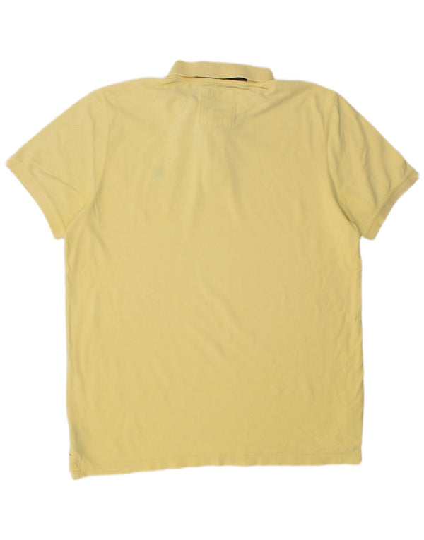 Crew Clothing Polo para hombre XL Algodón amarillo