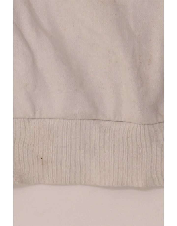 Champion Chaqueta Superior De Chándal De Algodón Blanco Medio Con Bloques De Color