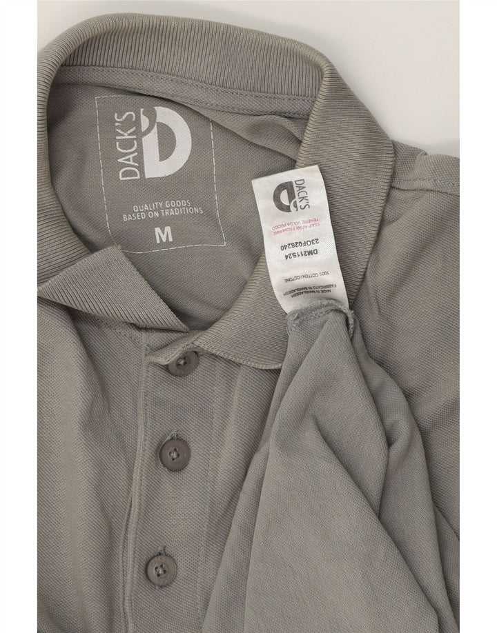 DACK'S Polo Hombre Algodón Gris Medio