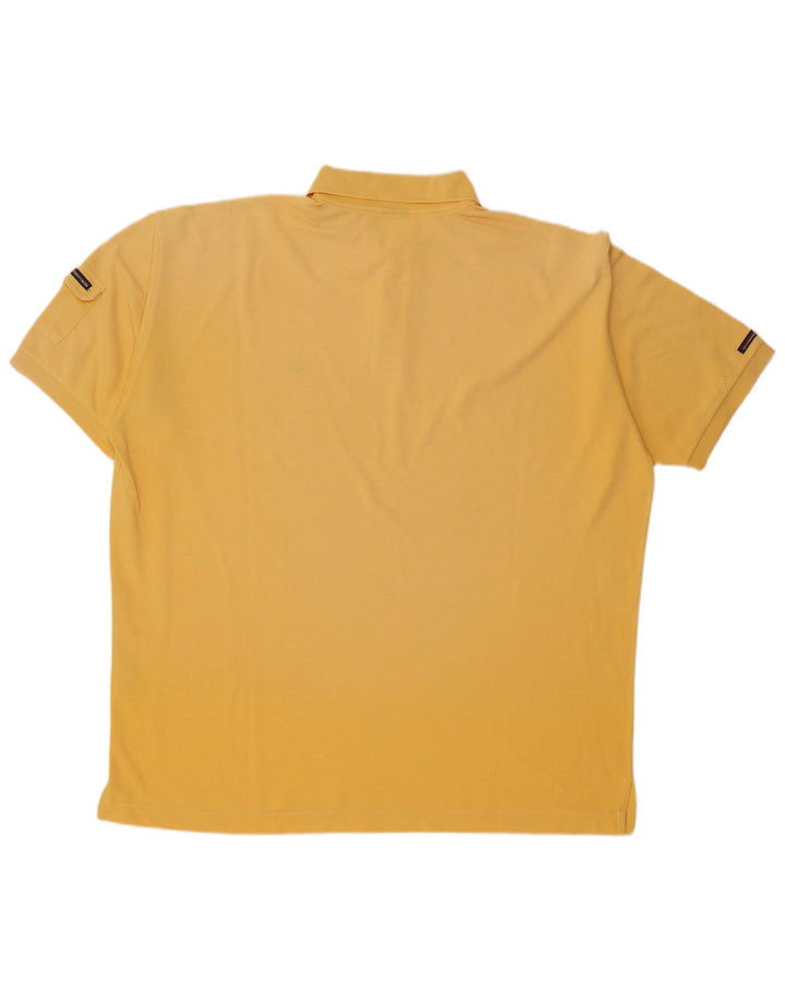 PAUL & SHARK Polo de yate para hombre 2XL Algodón amarillo