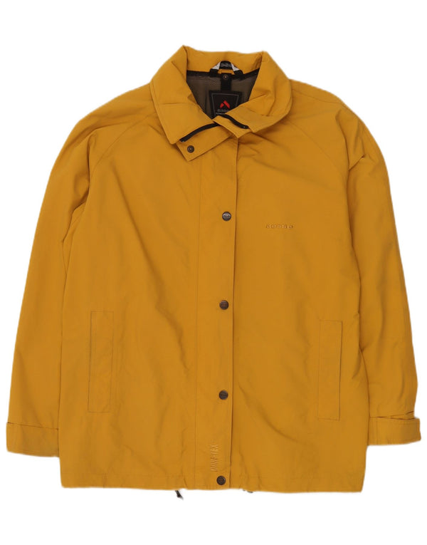 Chaqueta impermeable extragrande para mujer AESSE IT 46 Large Nylon amarillo