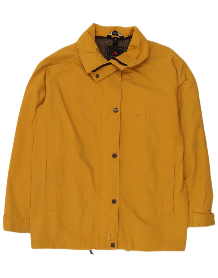 Chaqueta impermeable extragrande para mujer AESSE IT 46 Large Nylon amarillo