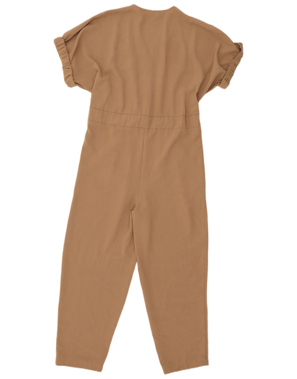 Zara Mujer Mono UK 10 Small Beige