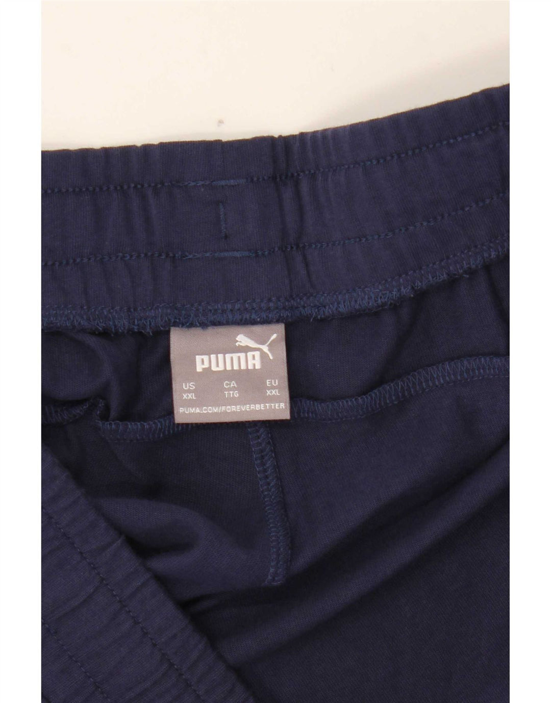Puma Pantalones cortos deportivos para hombre 2XL Azul marino